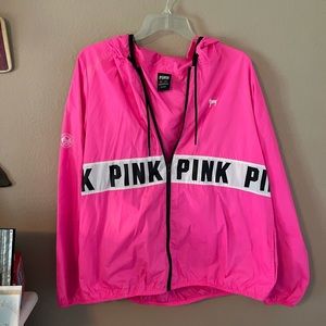 PINK rain jacket